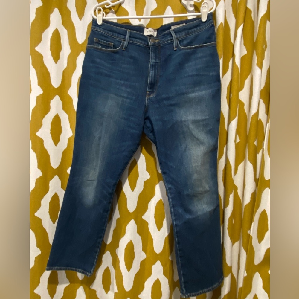 Frame Le Pixie Sylvie Slender Straight Jeans